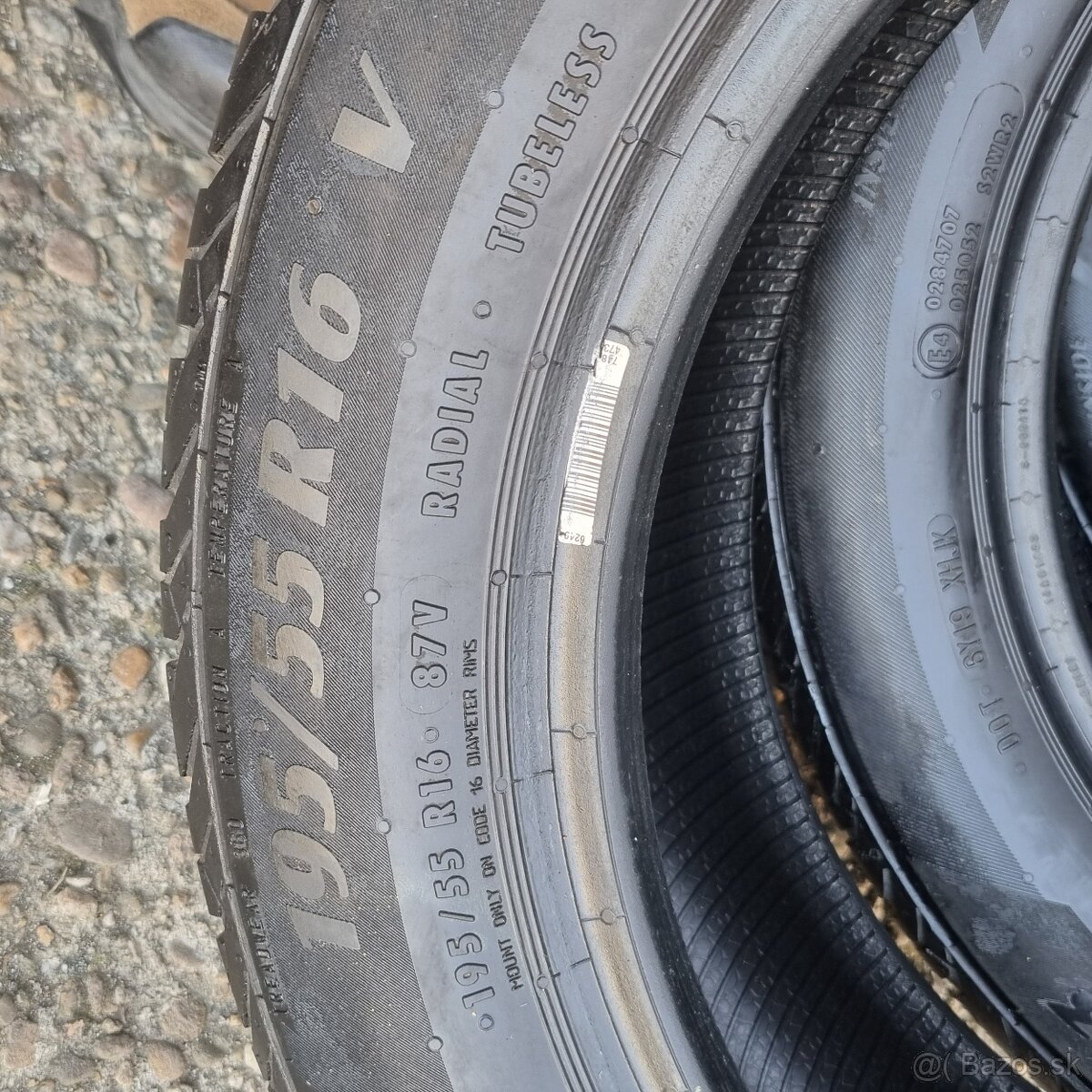 Predám sadu 4ks letné pneu Matador - 8