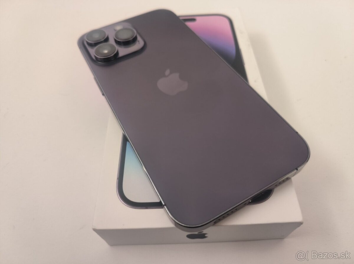 apple iphone 14 PRO MAX 1TB Purple / Batéria 86% - 8