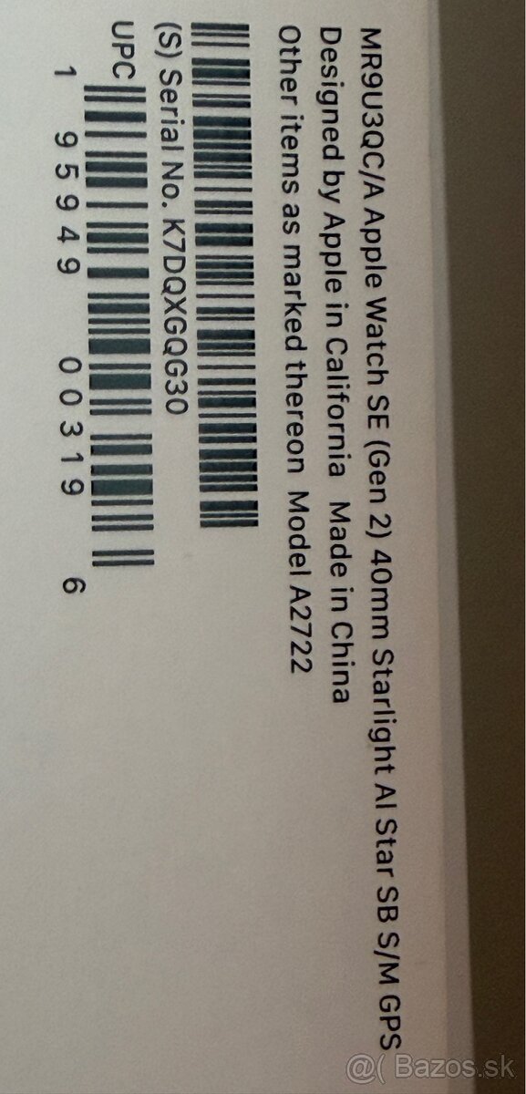 Apple watch SE 2 - 8