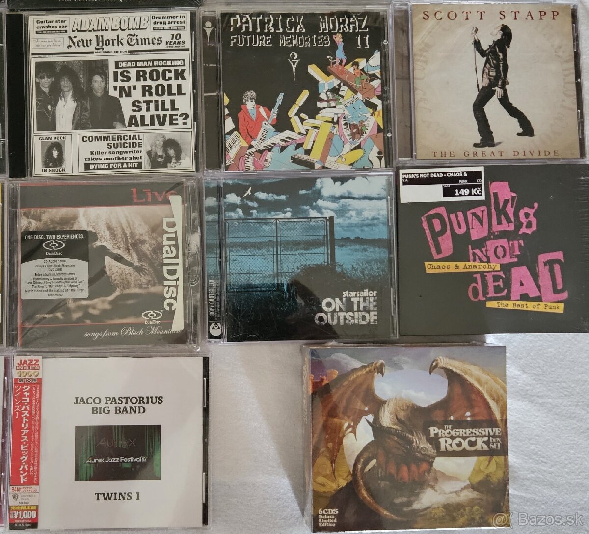 CD predaj: československá & zahr.tvorba - 8