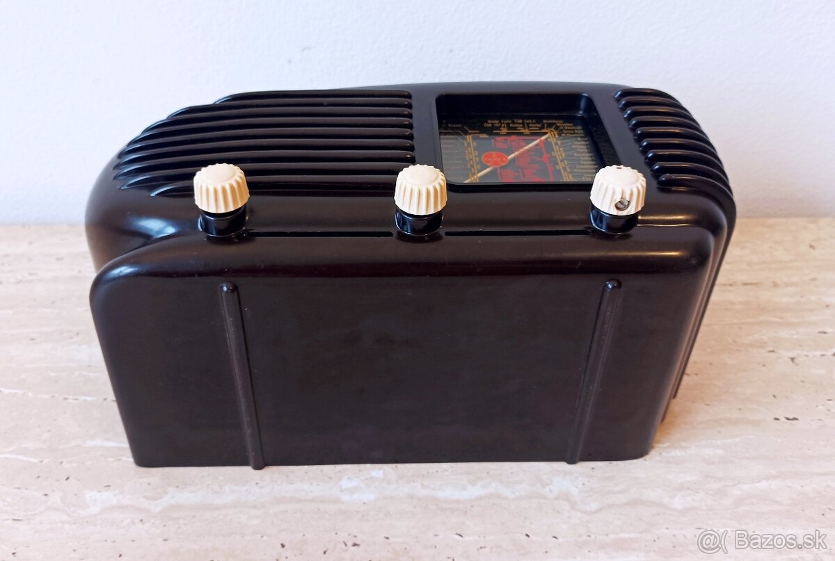Legendární starožitné rádio Talisman 308U, exelentní stav - 8