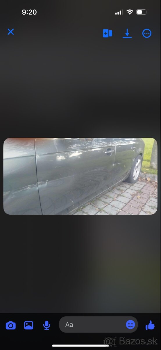 Predám odretú Audi A4 B8 - 8