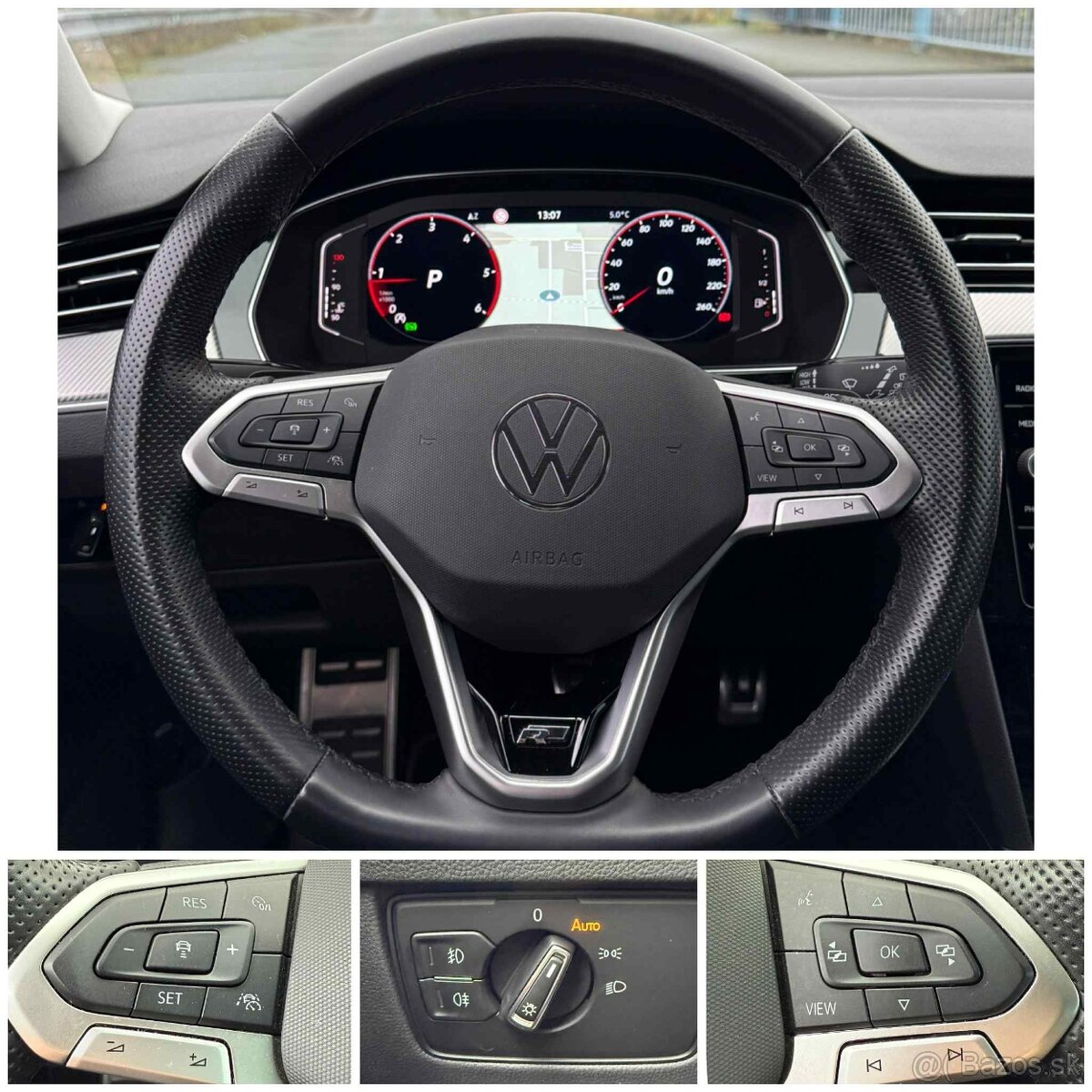 VW Passat R-line 2022 2.0TDi Dsg 110kw VIRTUAL/WEBASTO - 8