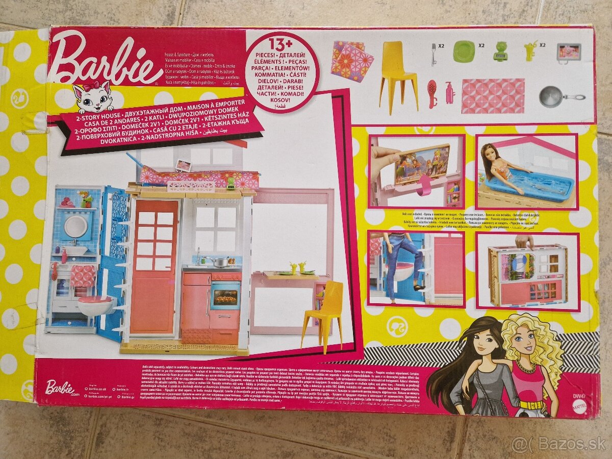 Barbie krásny dom + Barbie - 8