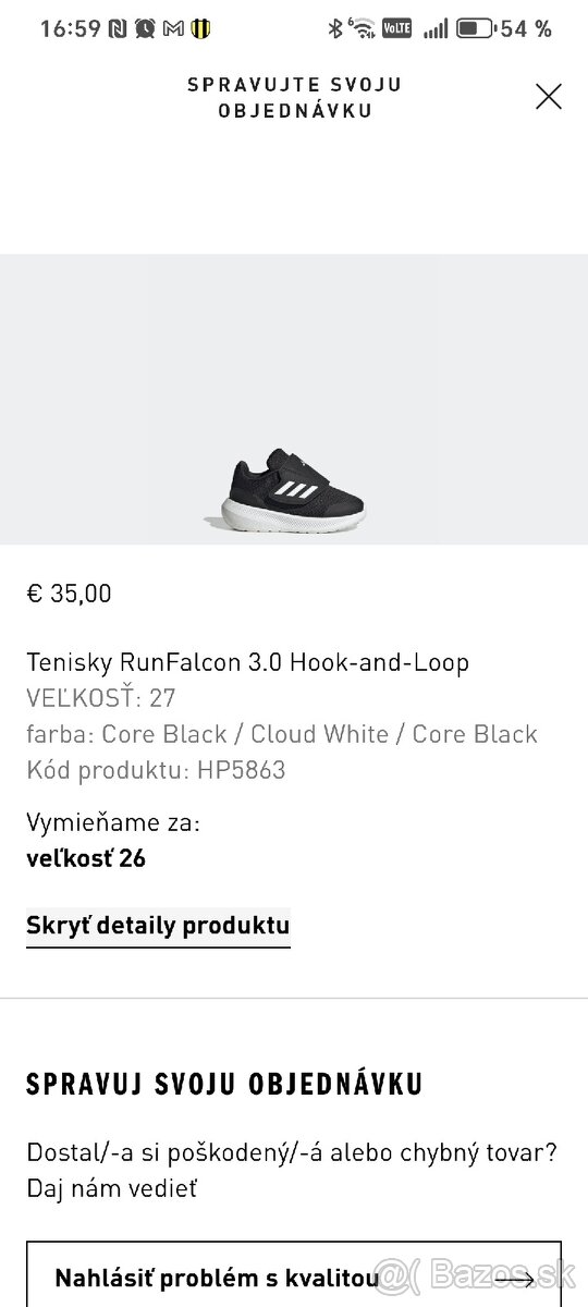 Detské tenisky Adidas veľ. 26 - 8