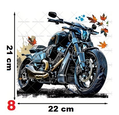 Motocykel na tričku - 8