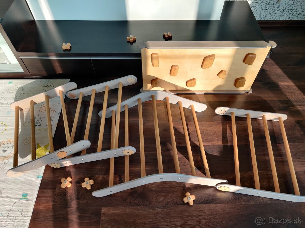 Montessori preliezka Bilauf Chipmunk Rock Gray - 8