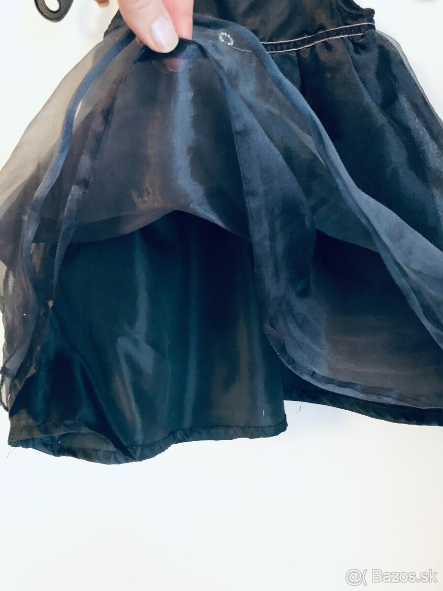👗 Čarovné slávnostné šaty pre malú princeznú vel 92 ✨ - 8