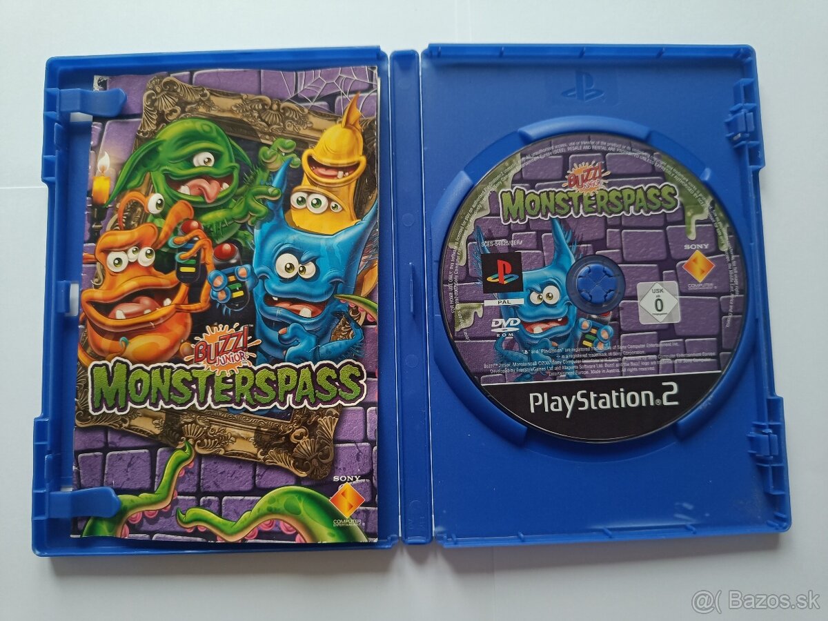 PS2 Buzz Junior: Monsterspass, Dino Den, Jungle Pary - 8