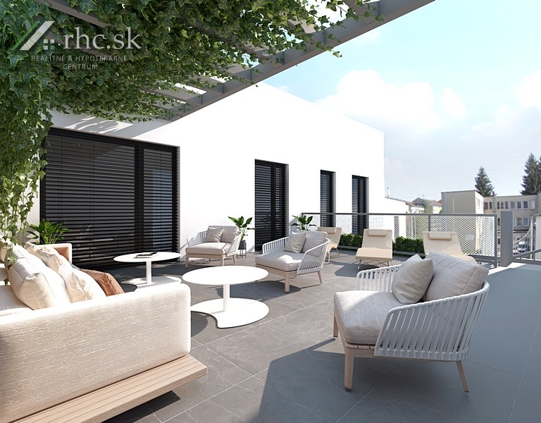 POSLEDNÝ NADŠTANDARDNÝ BYT S TERASAMI A GARÁŽOU - HRNČIARSKA - 8