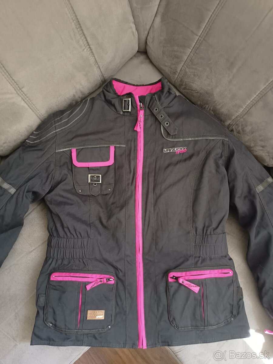 VANUCCI damska moto bunda vel. 44 s vlozkou - 8