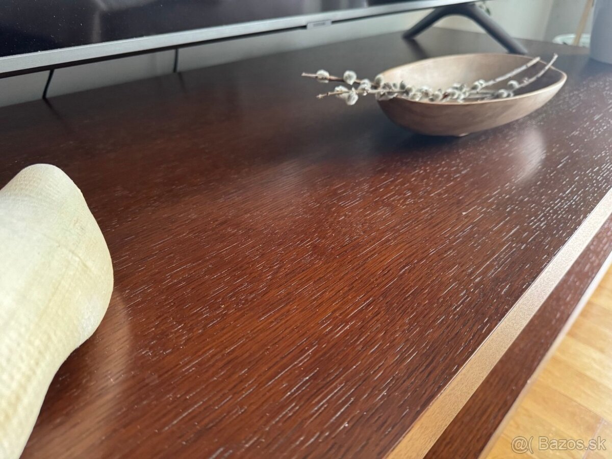 Nábytok pod TV obývačka + stolík masiv drevo - 8