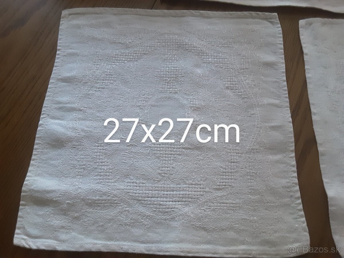 Predaj obrúskov a prestieraní zo 60.- 80.rokov - 8