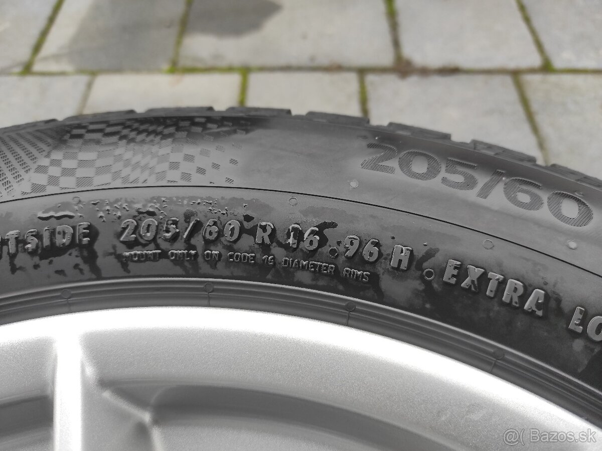 Zimná sada BMW 3 G20 16" 5x112 205/60 R16 - 8