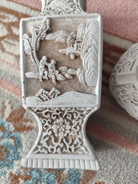 Váza s čínskym vzorom a popolník - 8