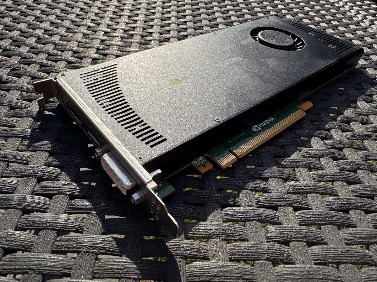Grafická karta nVidia Quadro K4000 3GB GDDR 5 - 8