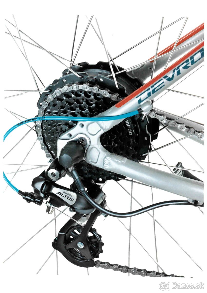 Predám crossový e-bike Devron, model 2019 - 8