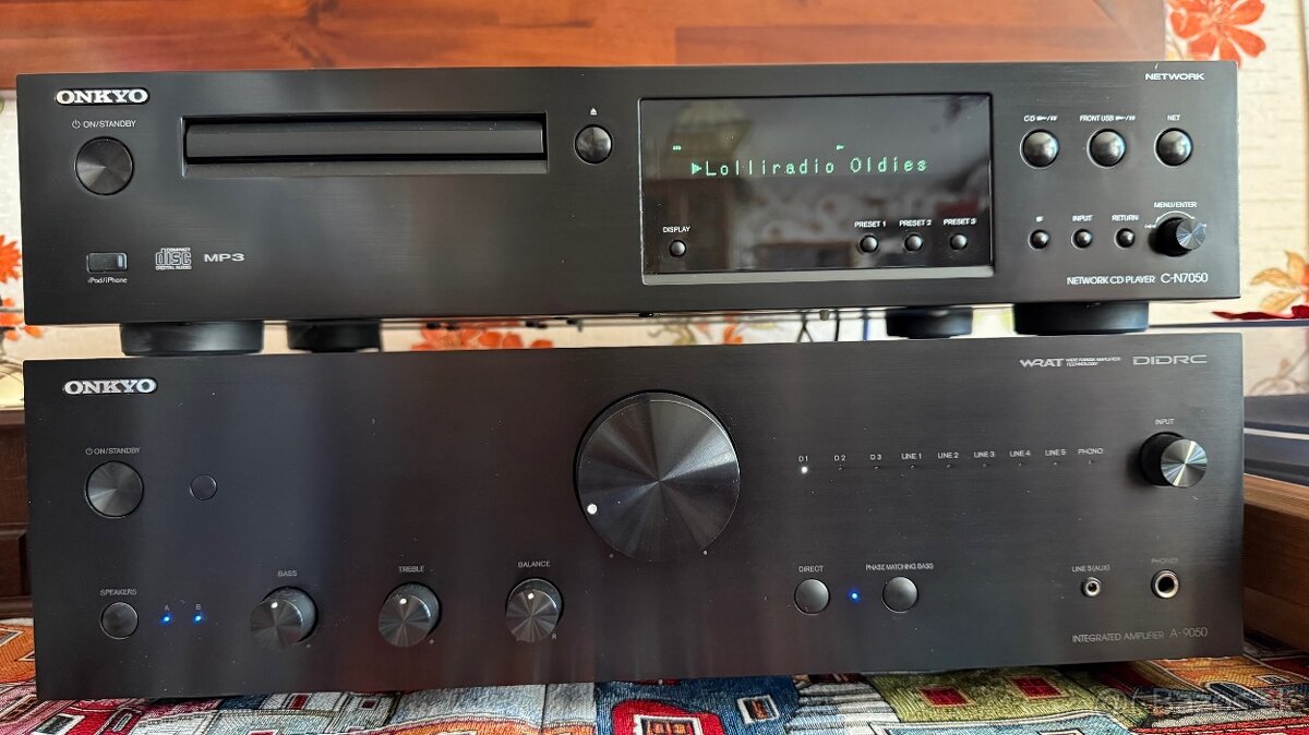 Predám Onkyo zosilňovač A-9050 / CD inter.prehrávač C-N7050 - 8