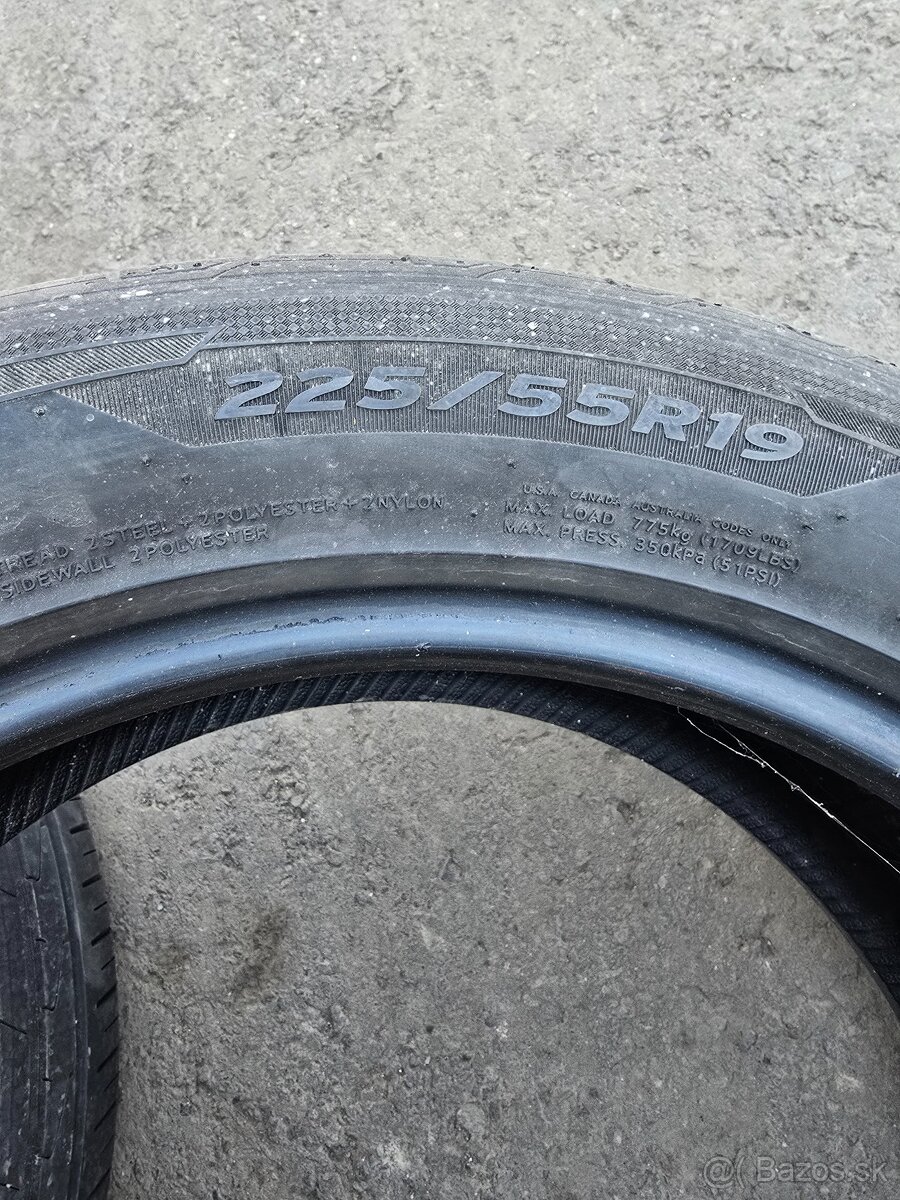 225/55R19 letné pneu Hankook - 8