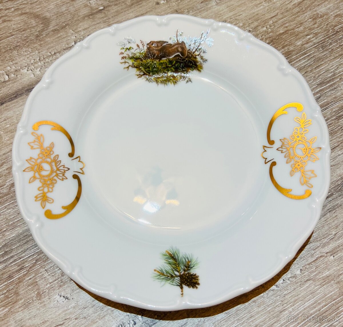 Jedálenska súprava s poľovníckym motívom pre 6 osôb - 8