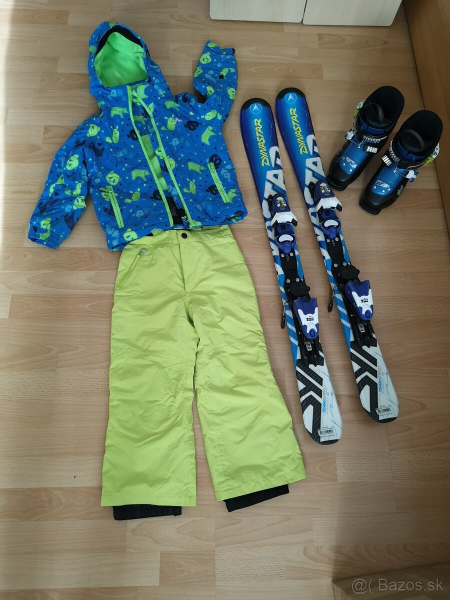 Detské lyže 100 cm a lyžiarky veľ. 28,5-30,5 - 8