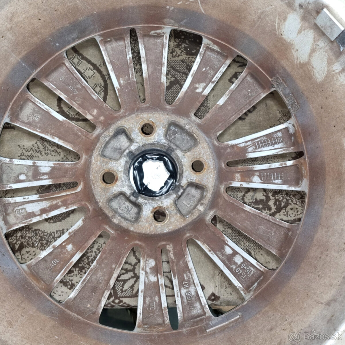 Hliníkové disky 4x100 R16 6J ET40 - 8