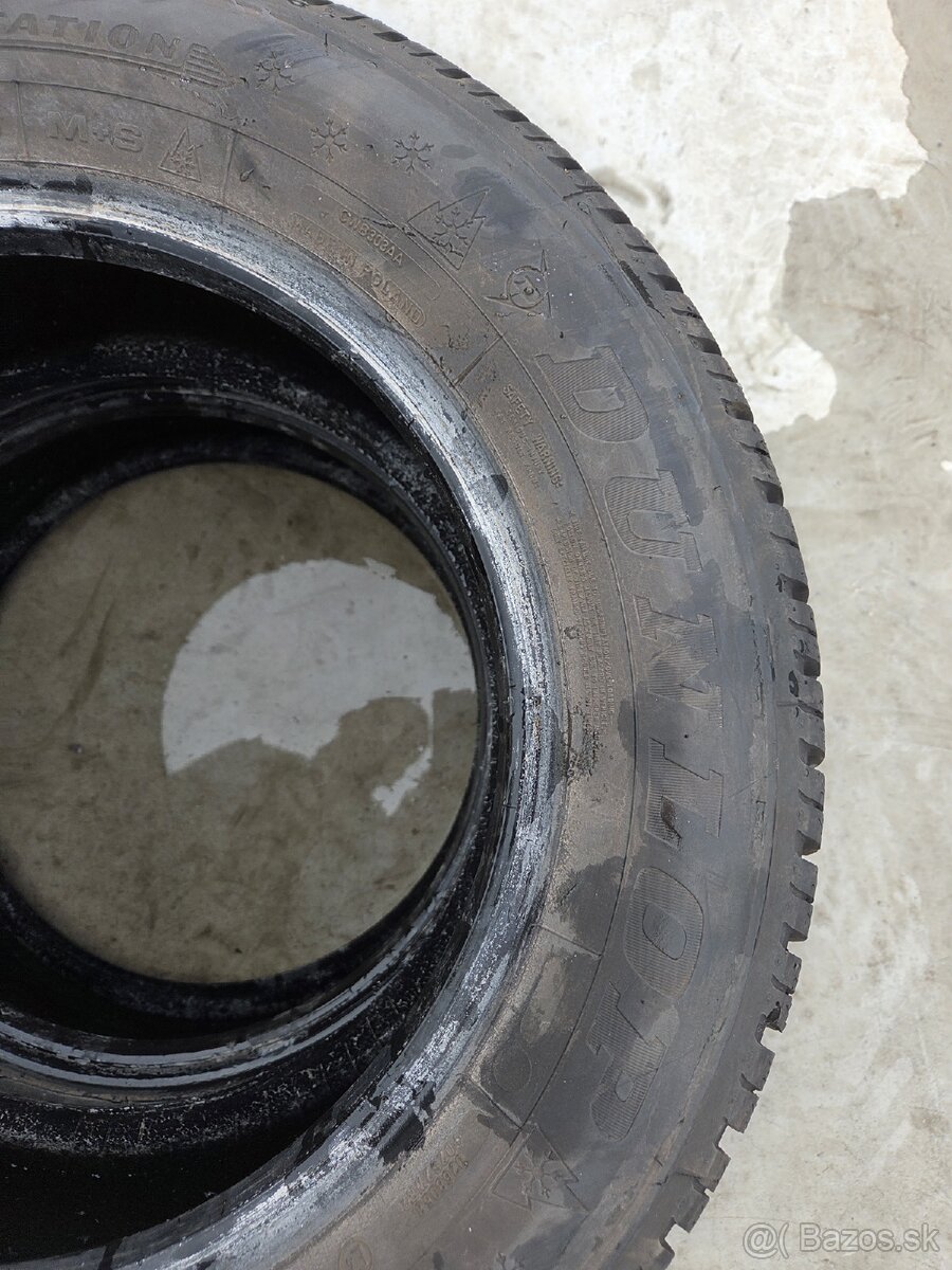 Dunlop winter 195/65r15 zimna - 8