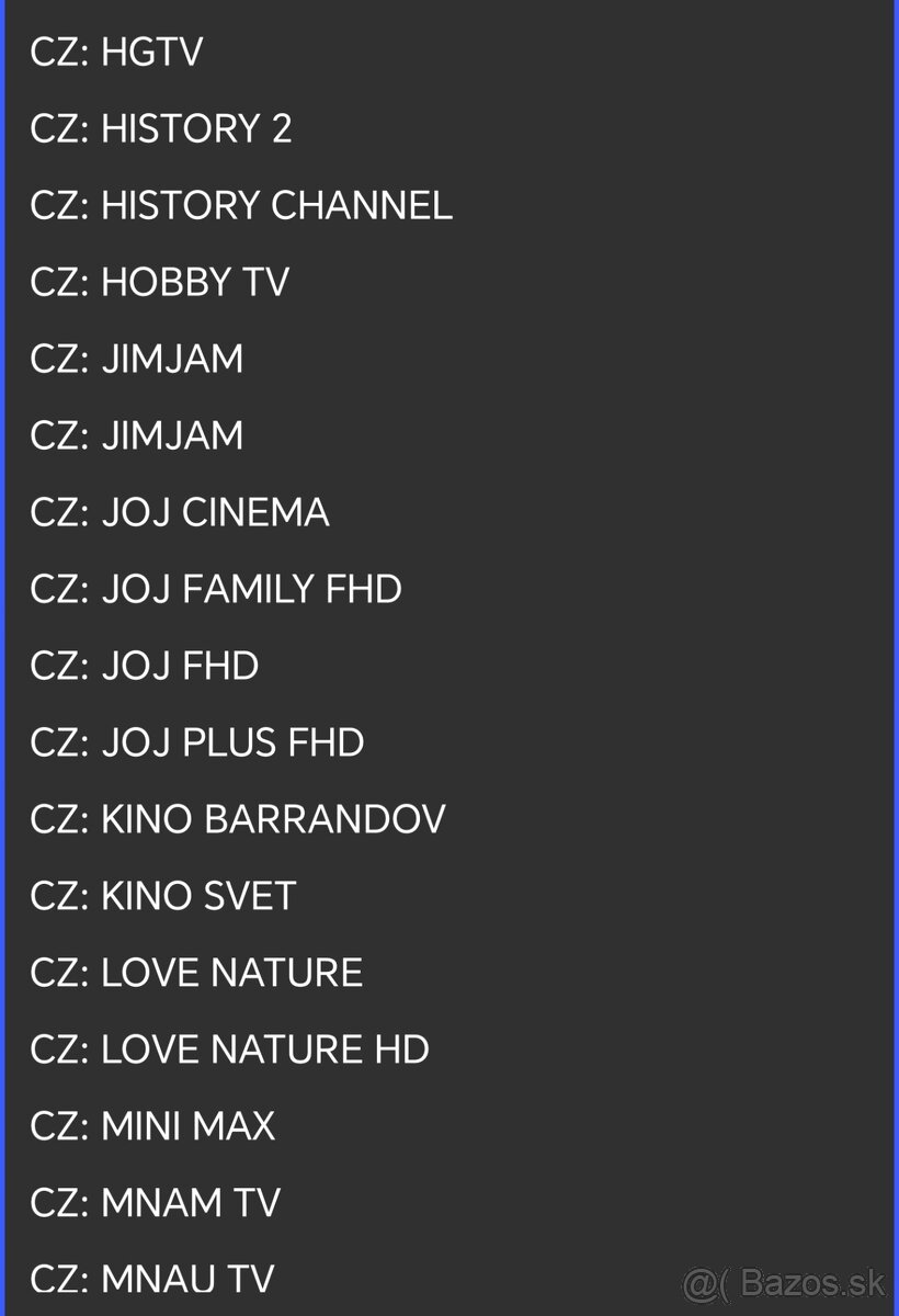 IPTV televize + Sportovní programy - 8