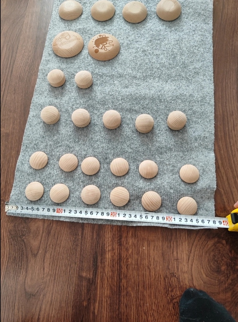 Senzomotorický koberec Barewood - 8