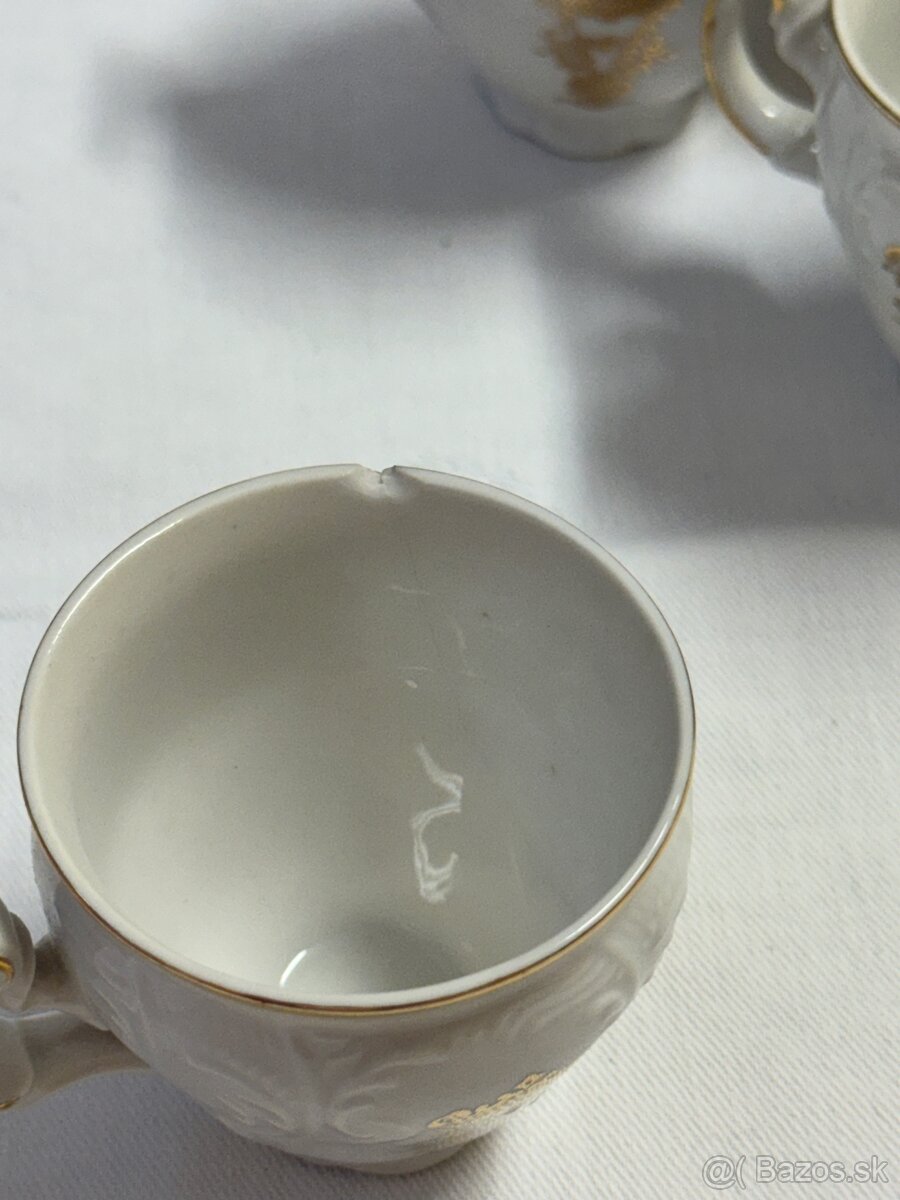 Porcelánová kávová sada zn. Bernadotte - 8