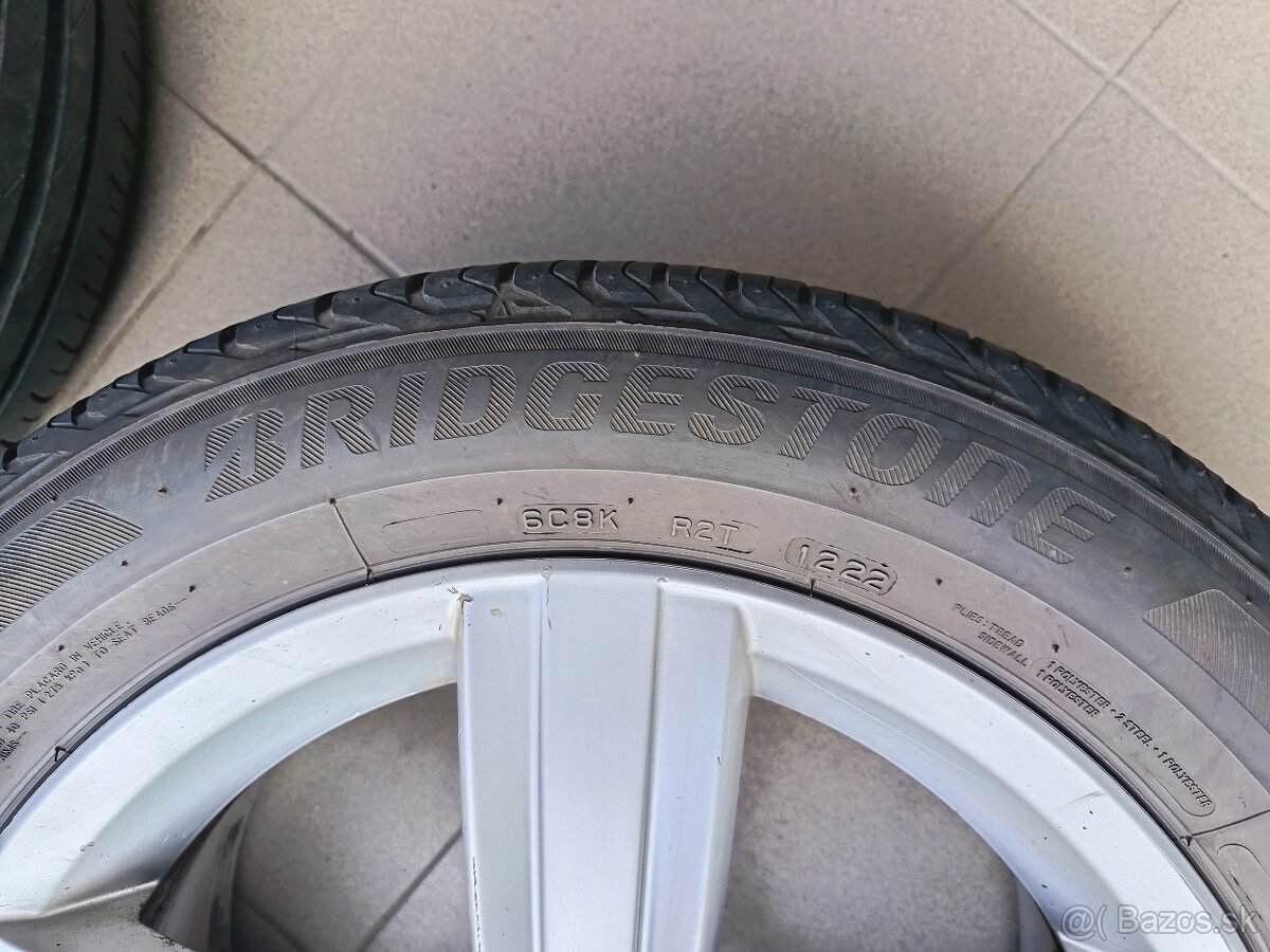 letne pneu Bridgestone 205/55 R16 - 8