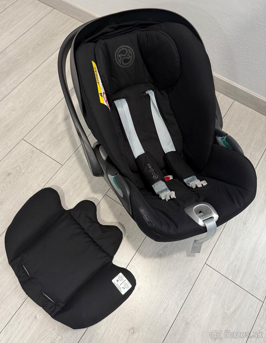 CYBEX Sirona T i-Size a Cloud Z2 i-Size, black so zakladnou - 8