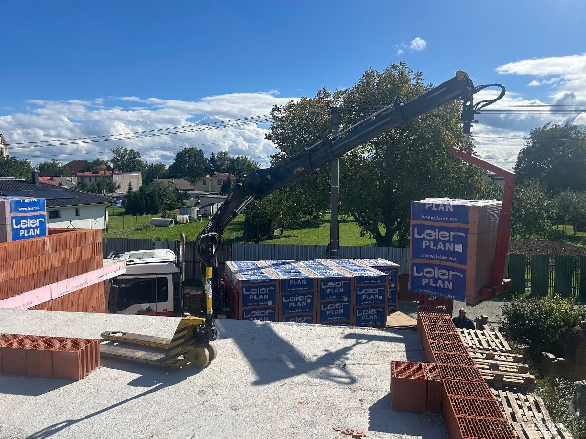 Preprava materialu, hydraulická ruka - 8