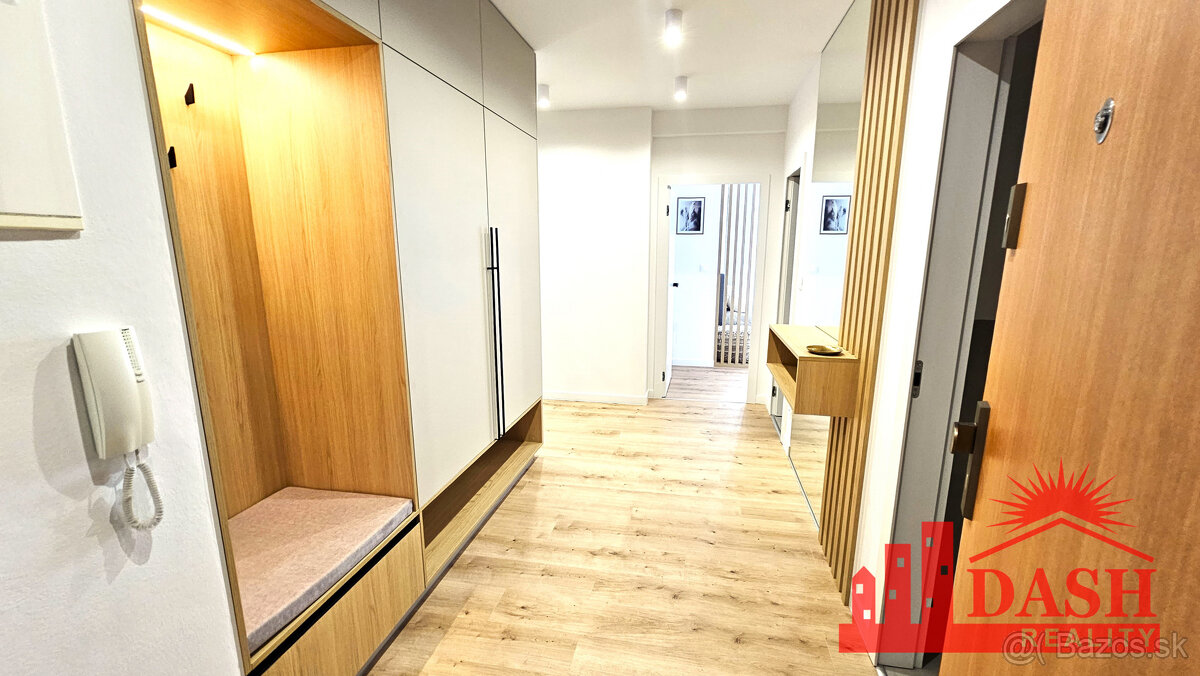 Na prenájom zariadený 3 izbový byt s garážovým parkovaním, T - 8