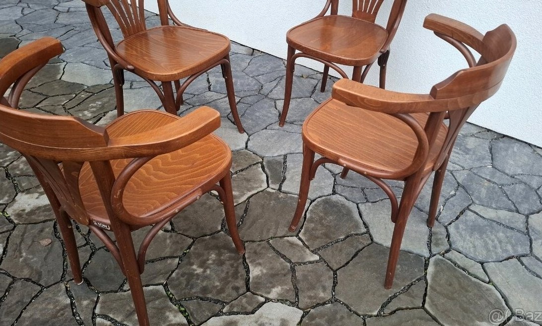 Jídelní stoličky TON č.24 - 4ks - 8