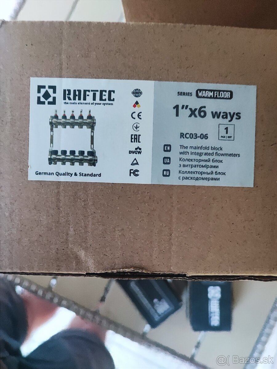 Rozdeľovače pre podlahové kurenie - 8