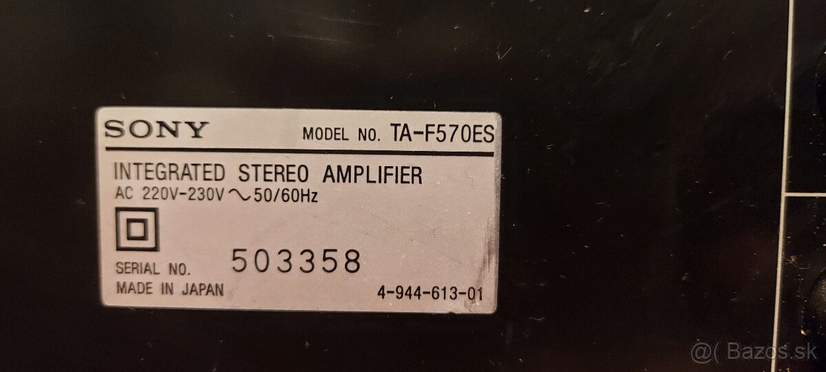 Predám zosilovače Sony a Akai - 8
