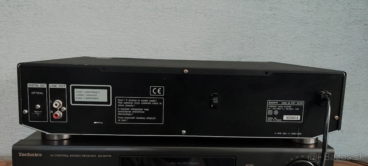 CD prehrávač Sony - 8