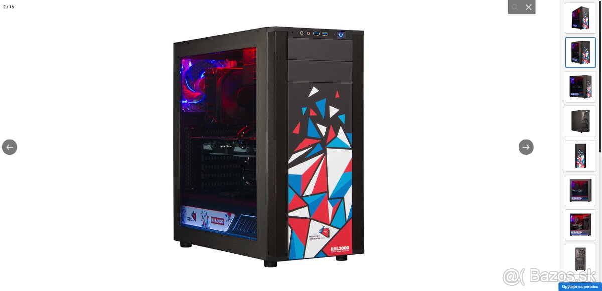 HAL3000 Herný počítač MČR 2018 Elite + príslušenstvo - 8