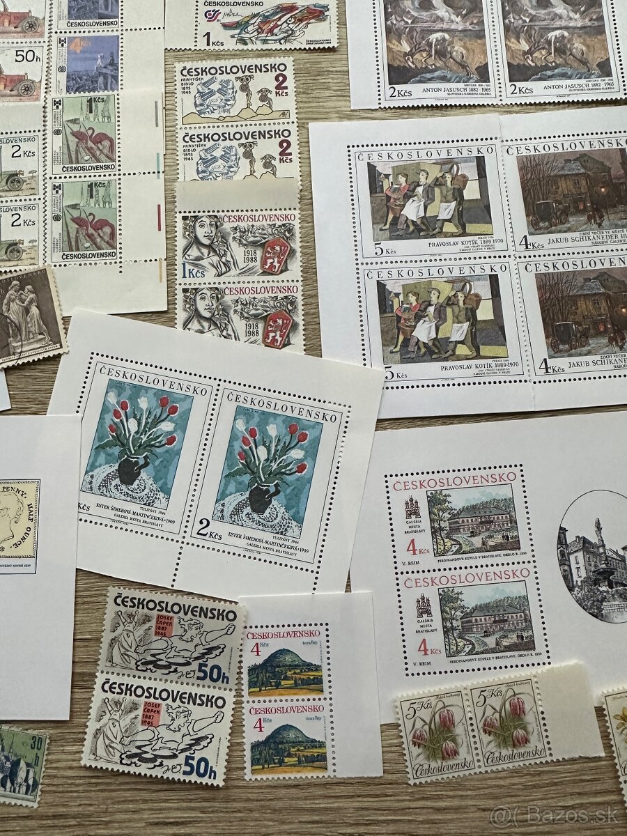Známky Československé mix c.2 za 13eur - 8