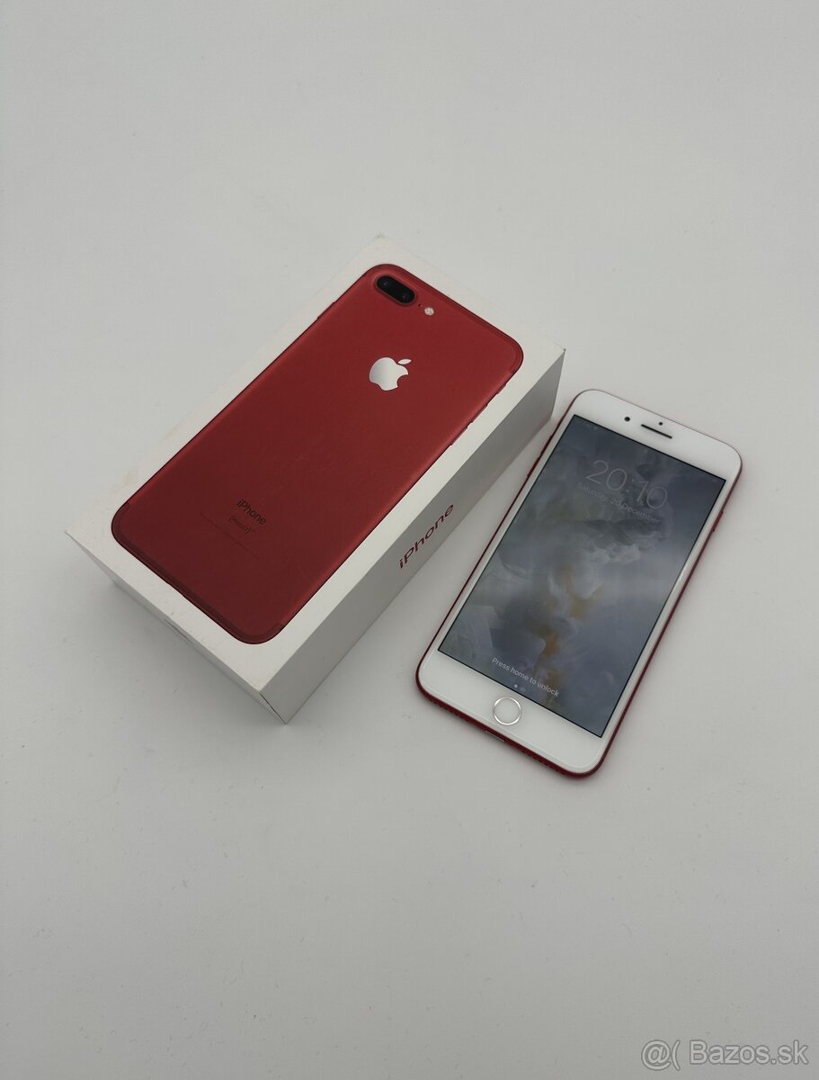 iPhone 7 Plus 128GB Product Red (100% Batéria) - 8
