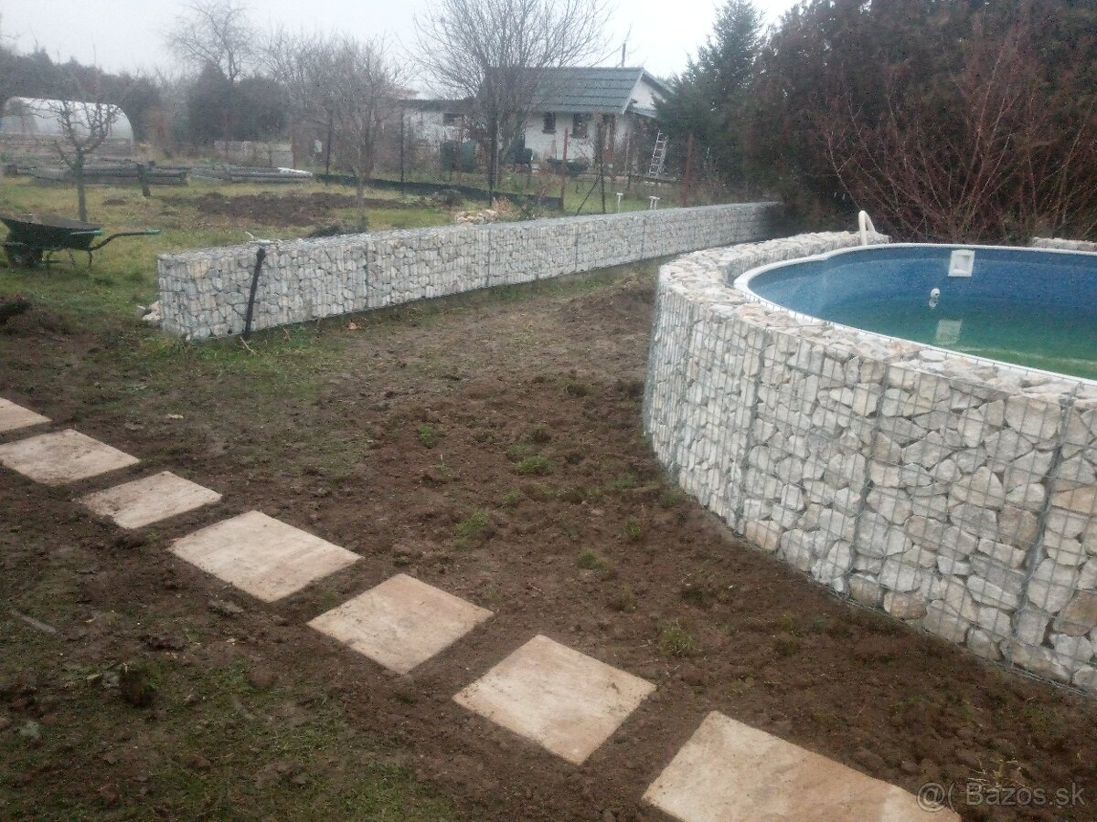 Stavebné práce, pokládka zámkovej dlažby, stavba oplotení a - 8