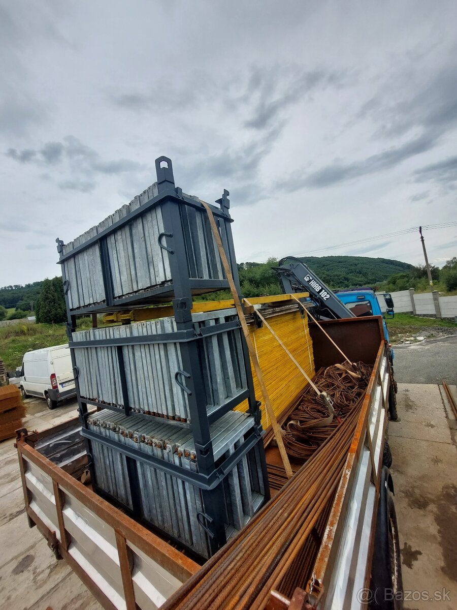 Stropné a stenové debnenie peri doka, lešenie - 8