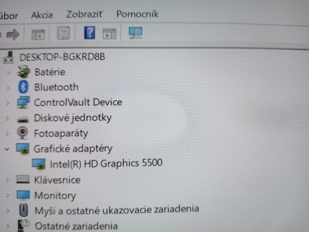 predám Dell latitude 5550 - Intel core i5 - 8gb ram - 8
