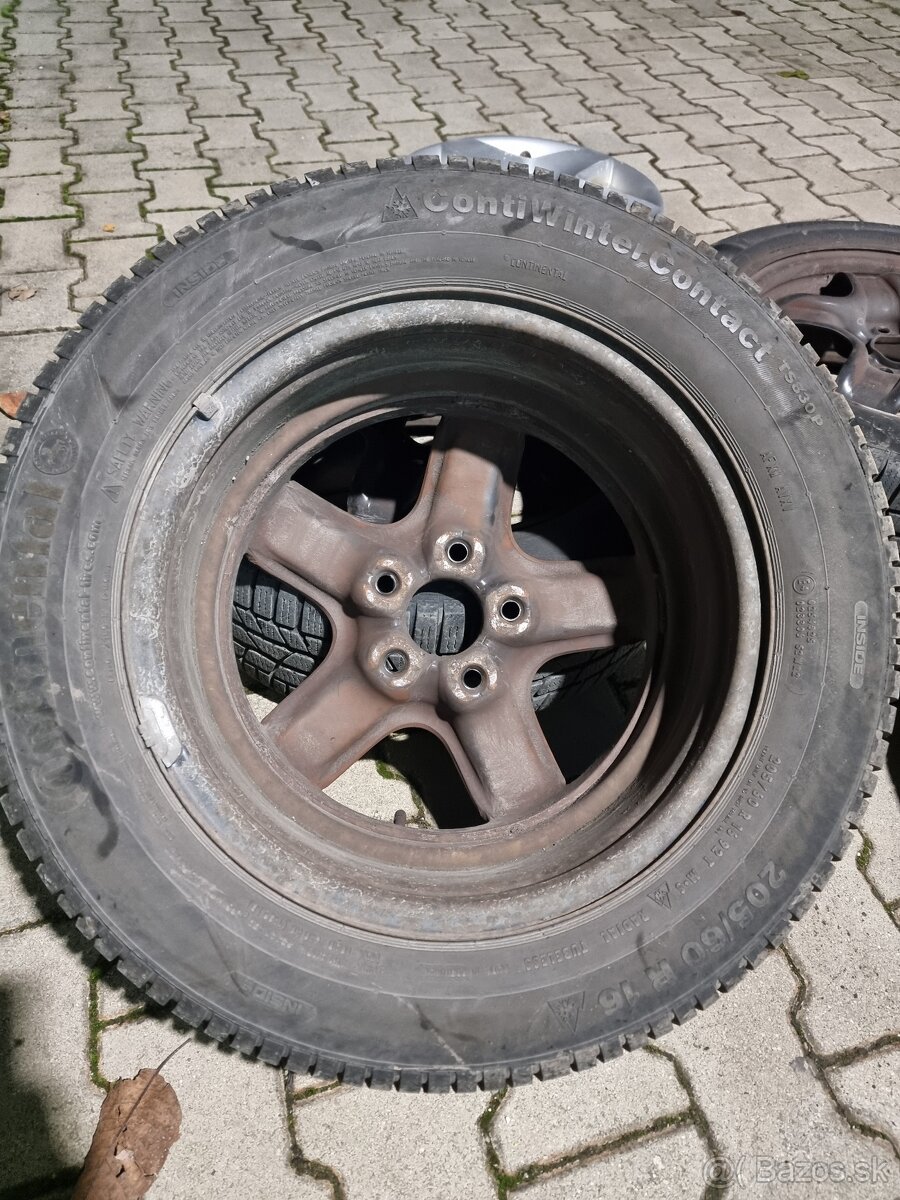 Zimné kolesá 205/60 R16 (Renault) - 8