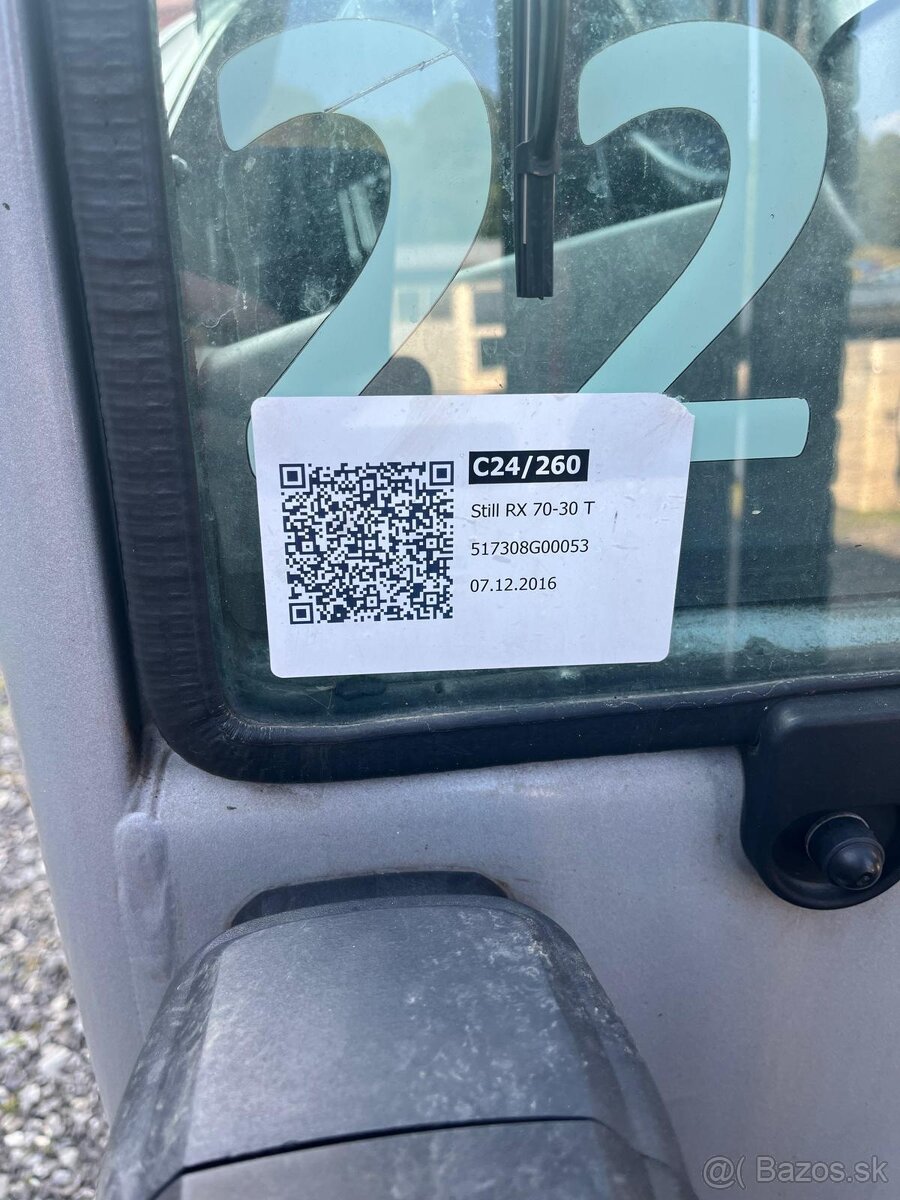 Vysokozdvižný vozík Still RX70-30 - 8