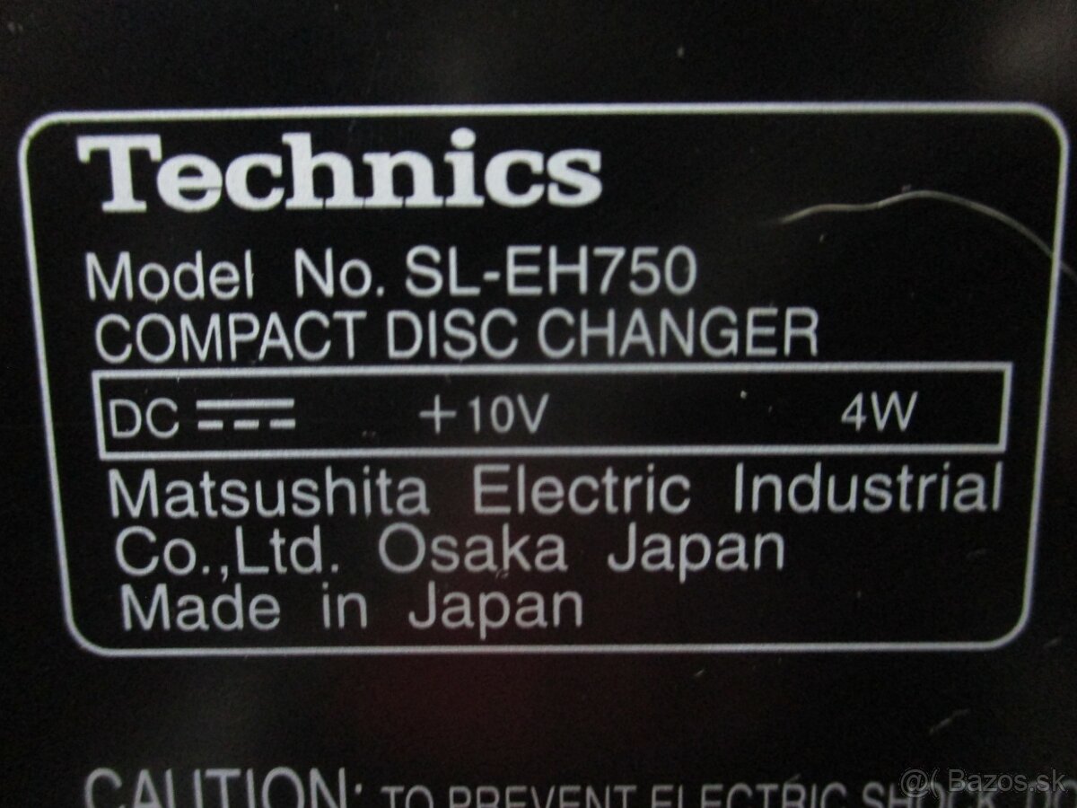 TECHNICS SL-EH750 cd deck - 8