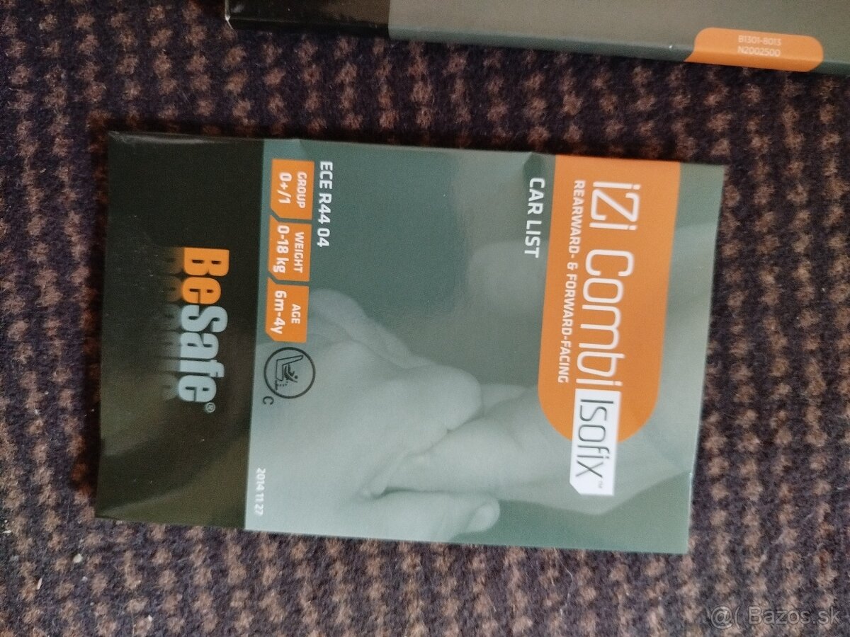 Autosedačka BeSafe 0-18kg - 8