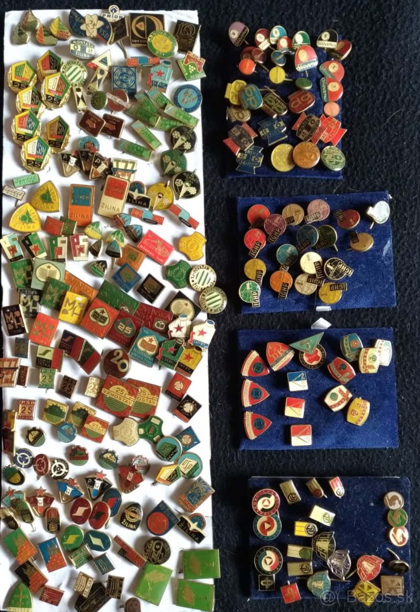 staré zbierky odznakov - 8
