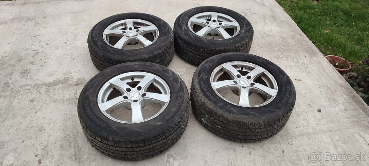 Disky 16 + pneumatiky - 8